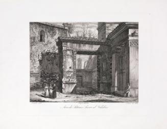 The Arch of the Money Changers, or Settimio Severo on the Via Velabro, Rome