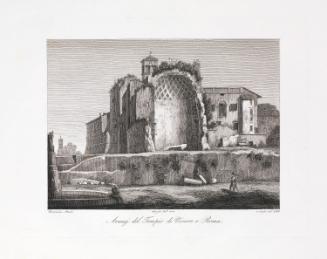 The Temple of Venus and Rome above the Roman Forum, Rome