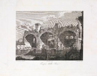 The Basilica of Maxentius, in the Roman Forum, Rome