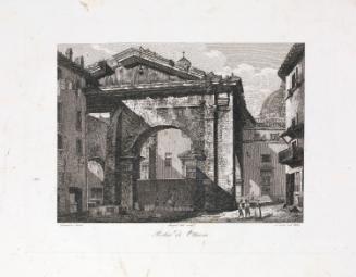 The Porticus of Octavia below the Capitoline Hill, Rome