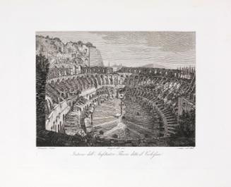 The Interior of the Colosseum, Rome