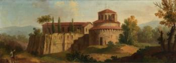 Capriccio with Sant'Agnese fuori le Mura and San Constanza, Rome