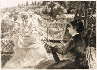 The Terrace of the Villa Brancas