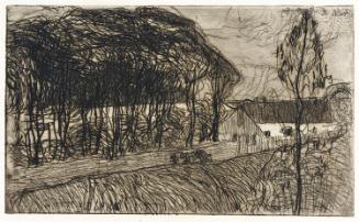 The Trees Beyond the Road at Le Pouldu