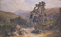A Burn at Glenfinnan, Argyleshire, Scotland