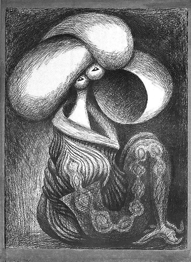 The Head Gamekeeper's Courtesan (from 'Zwanzig Farblighographien')