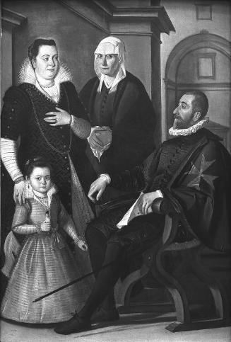 Group Portrait of a Knight of the Order of Santo Stefano with his Family