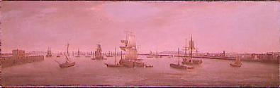 A View of Dublin Bay with the North Wall House